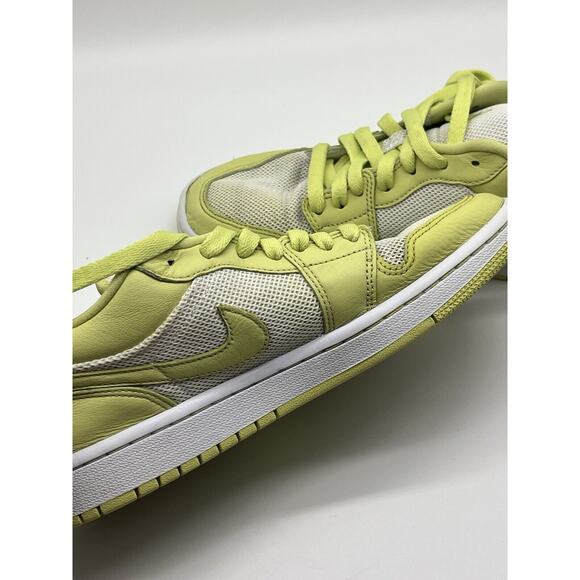 Air Jordan 1 Low Limelight Women’s Size 8 Dh9619-103 Line Green & White EUR39 - Picture 3 of 16